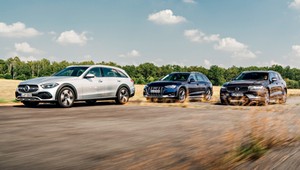 Trzy kombi z dieslem - które jest najlepsze? Audi A4, Mercedes klasy C czy Volvo V60?