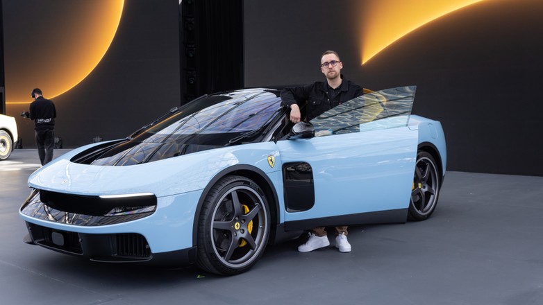 Ferrari Luce i redaktor Filip