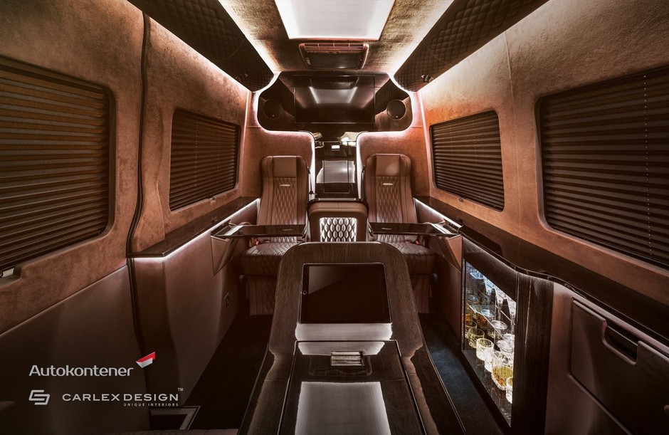 Luksusowy Mercedes Sprinter od Carlex Desing