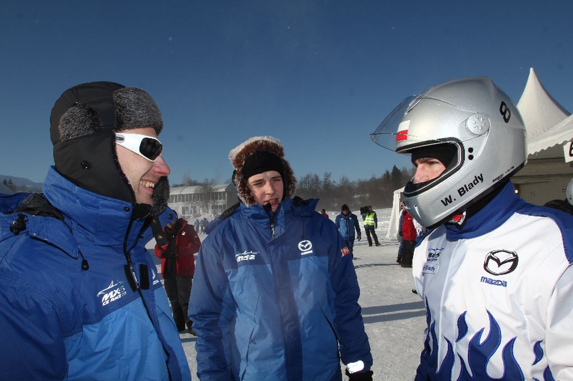 Emocjonujący finisz wyścigu Mazda MX-5 Ice Race