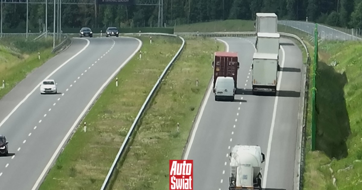Policyjne nagrania z drogi ekspresowej S5. Kierowcy niczego się nie spodziewali