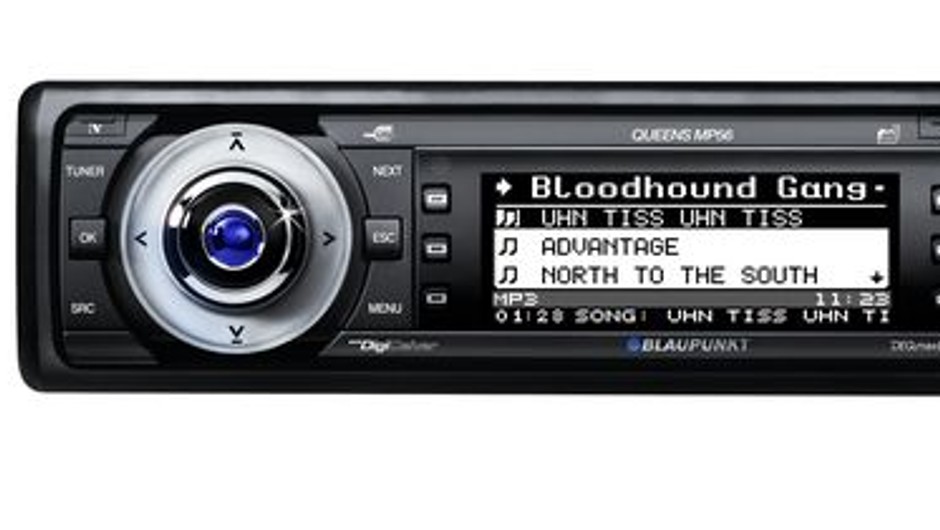 Blaupunkt: Queens MP56 i Velocity V6 Vantage