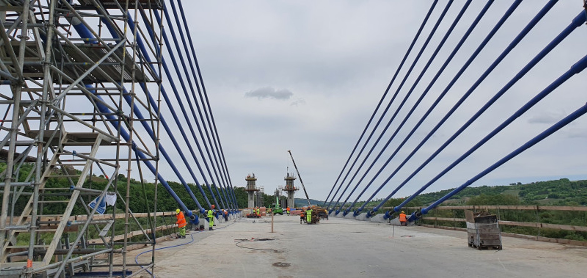 Most typu extradosed na Dunajcu