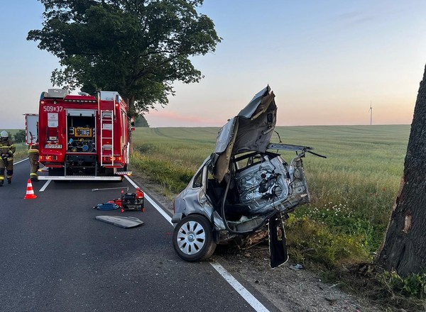 Ratownicy zastali straszny widok. Kilkanaście godzin później znowu doszło do wypadku