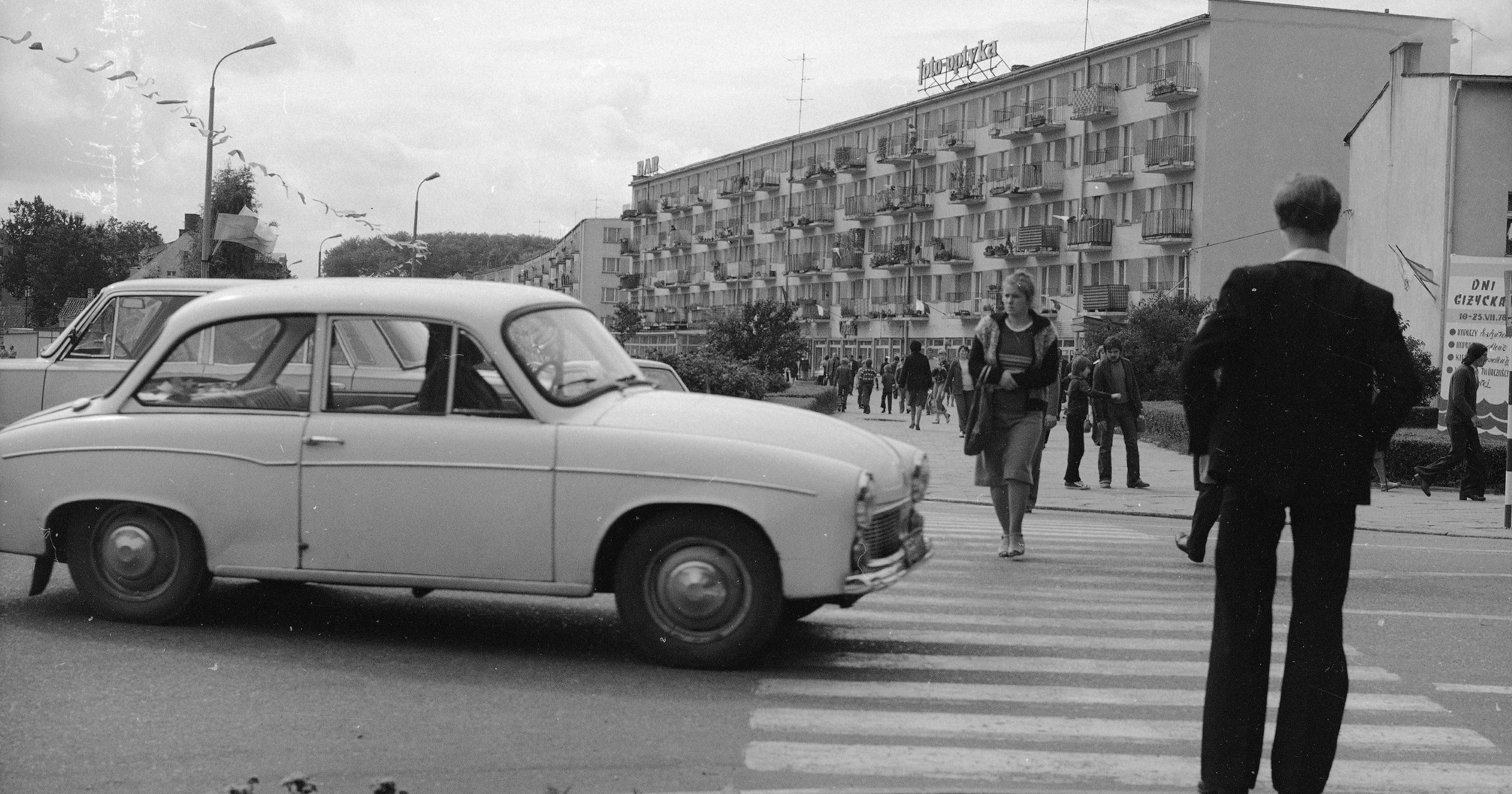 Syrena 105 (Giżycko, lipiec 1978 r.)
