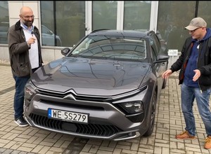 Citroen C5 X 1.6 PureTech 180 - szeroki, niski, wygląda dziwnie
