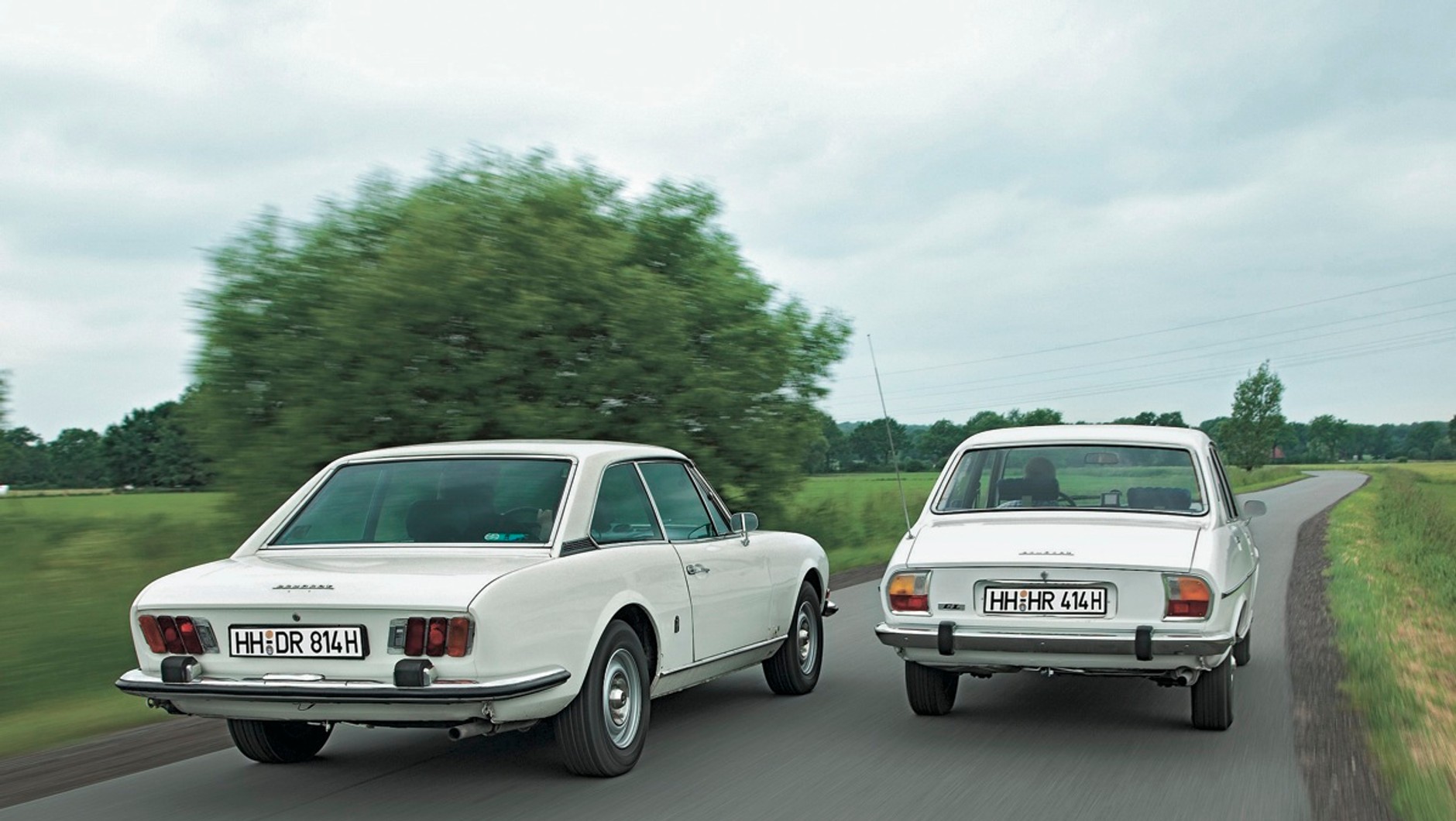Peugeot 504 - dwie wersje nadwozia