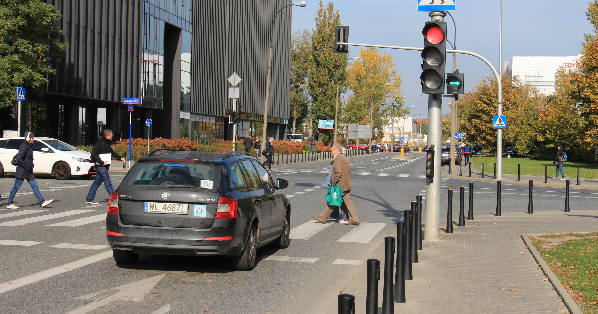 Zielona strzałka