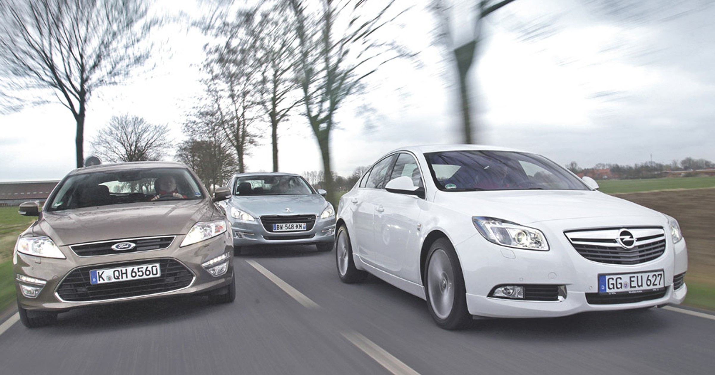 Ford Mondeo kontra Opel Insignia i Peugeot 508: limuzyny dla rodziny