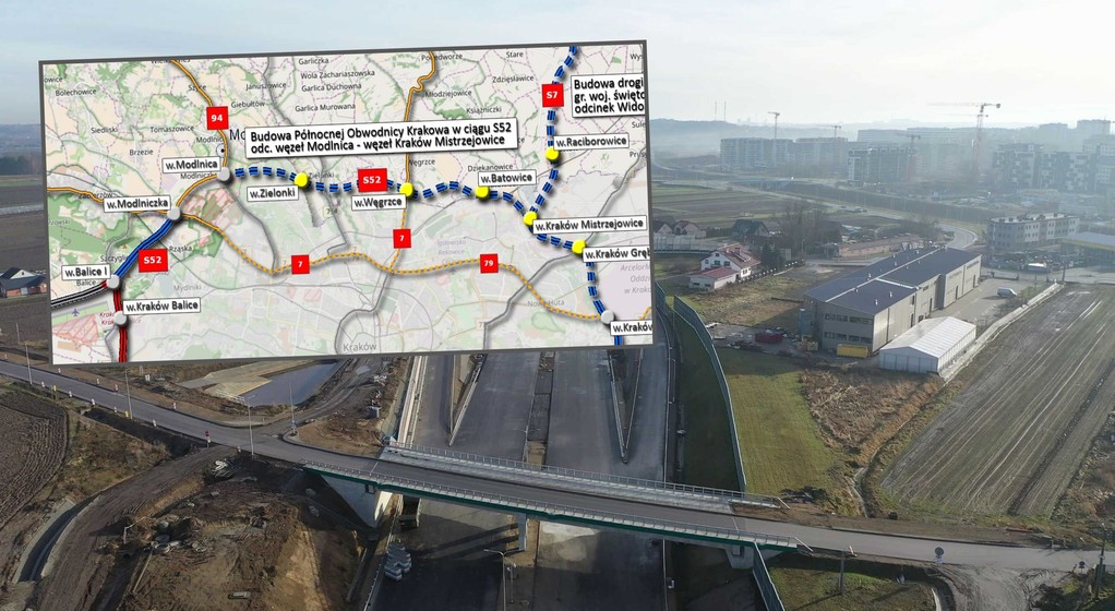 Północna Obwodnica Krakowa (S52) jeszcze w tym roku? Bardzo możliwe