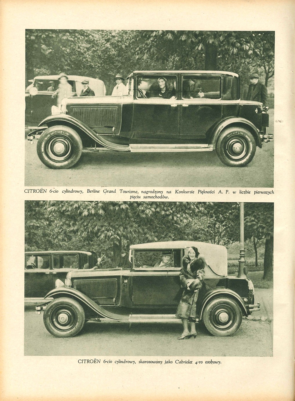 Konkursy elegancji z lat 30.