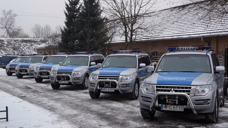 Mitsubishi Pajero dla małopolskiej policji