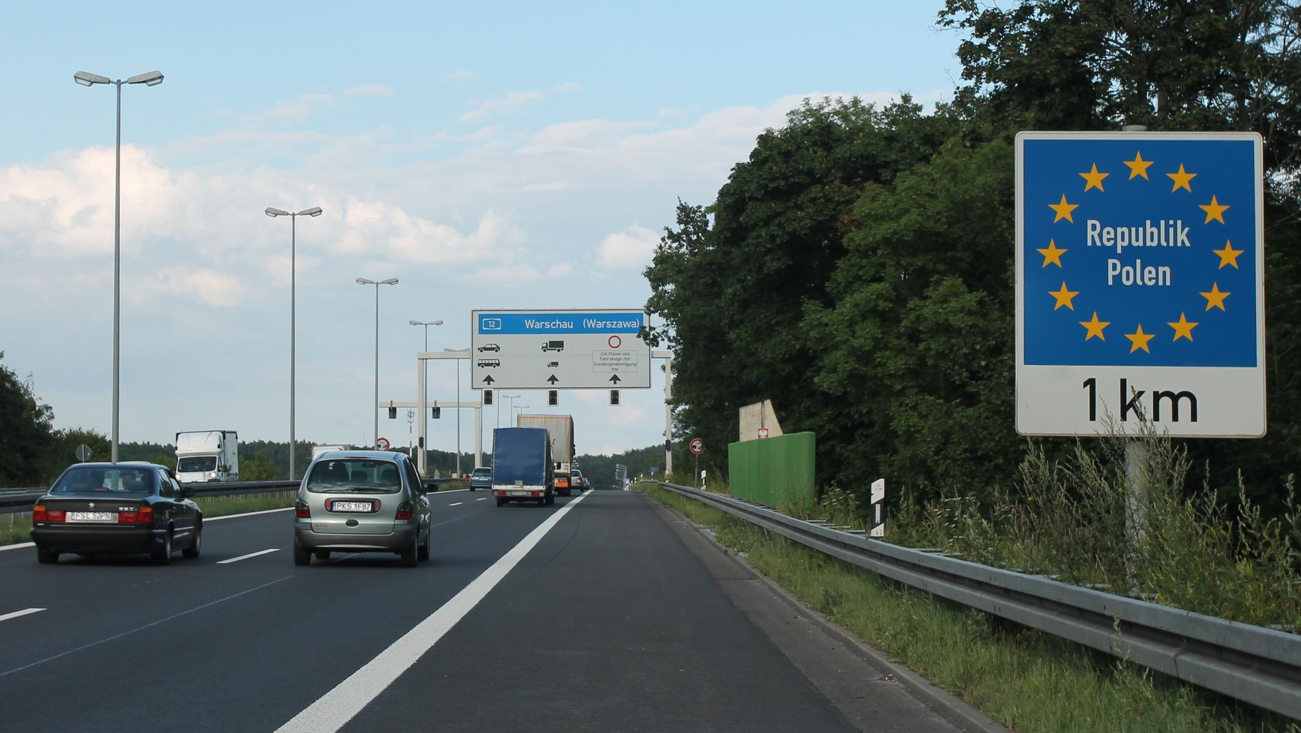 Kontrole na granicy z Polską mogą wydłużyć czas podróży do naszego kraju