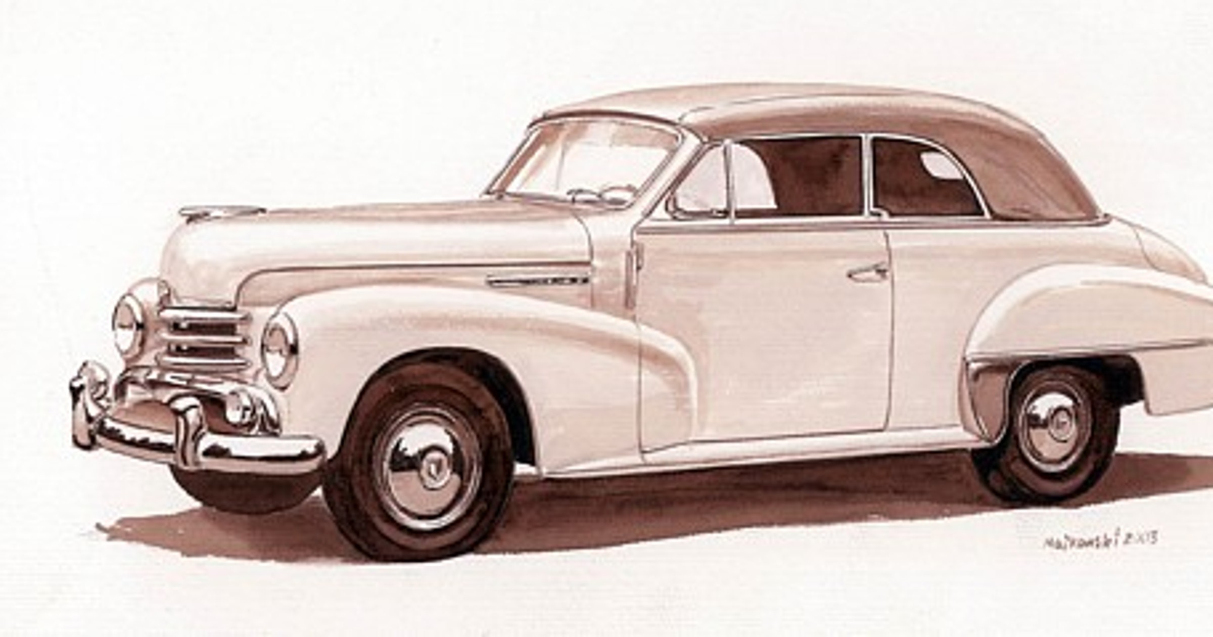 Opel Kapitän 1951 rok Niemcy