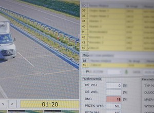 Kierowca zignorował specjalny znak na S19. I tak nie uniknął kontroli