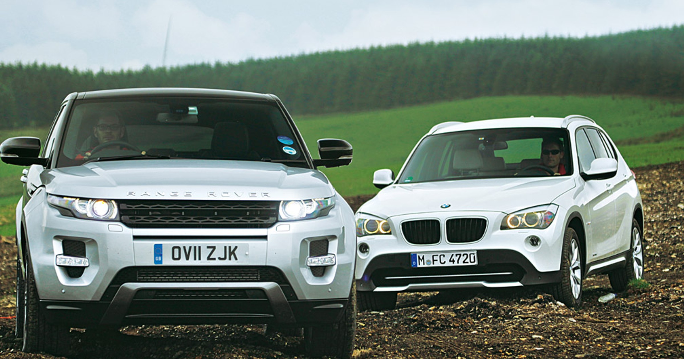 Range Rover Evoque kontra BMW X1: do miasta, na wieś i w błoto