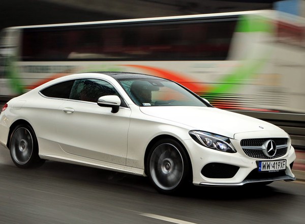 Mercedes C 250 coupe - sport i elegancja