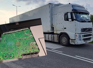 Inspektorzy kontrolowali mołdawską ciężarówkę. Zaniepokoiła ich plomba