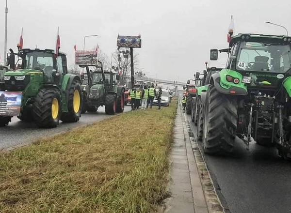 Ogólnopolski strajk rolników. Dzisiaj kierowcy znowu utkną w korkach