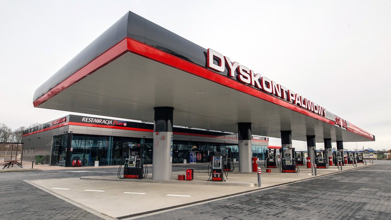 Stacja paliw w Zgorzelcu