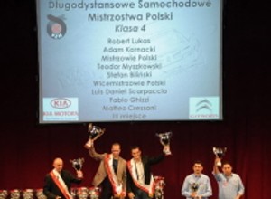 Adam Kornacki odebrał szarfę Mistrza Polski