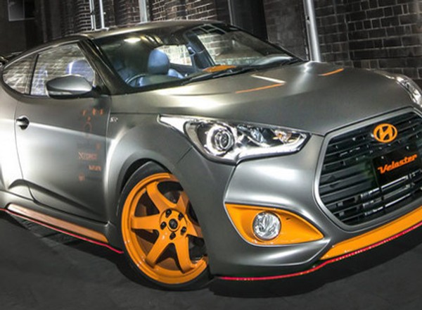 Zmodyfikowany Hyundai Veloster chce konkurować z DS3