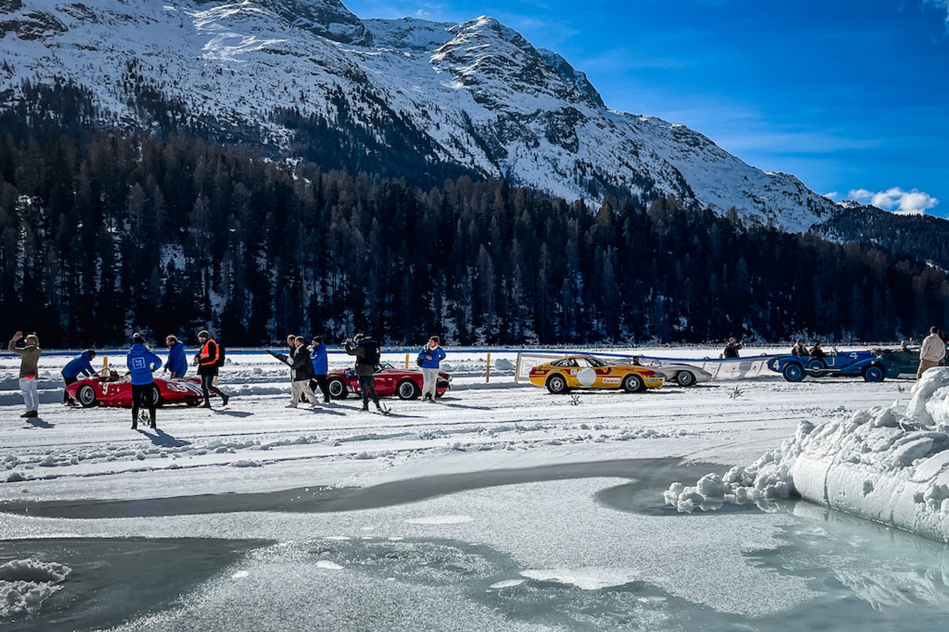 Klasyki na lodzie w St. Moritz