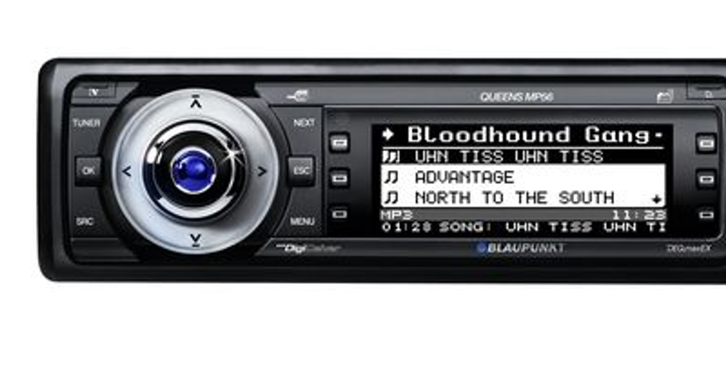 Blaupunkt: Queens MP56 i Velocity V6 Vantage