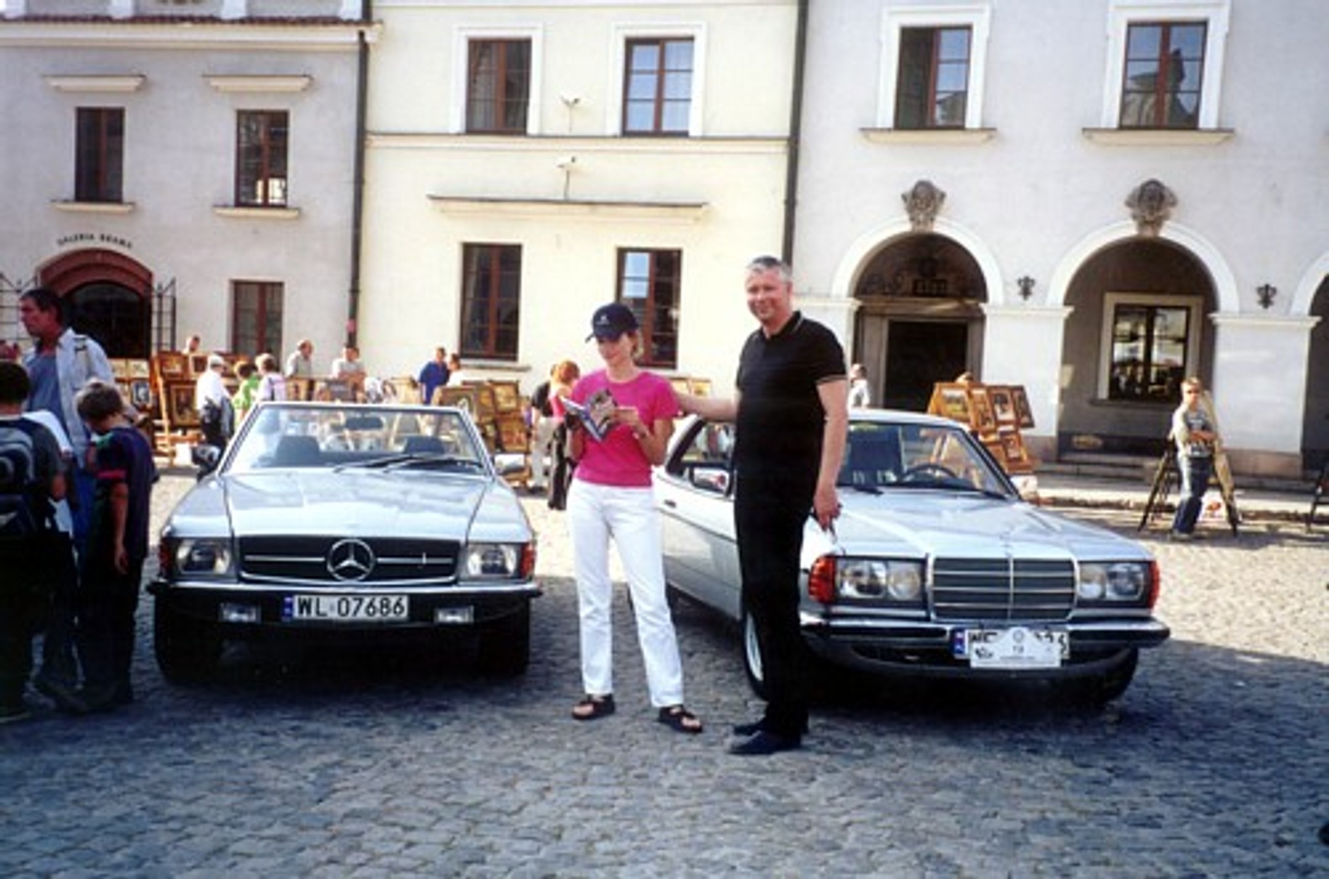 Mercedesy w Kazimierzu