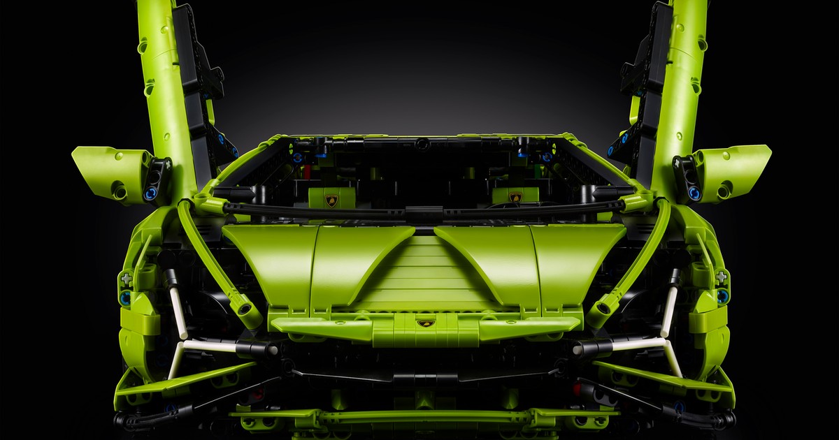 Lamborghini Sien z Lego