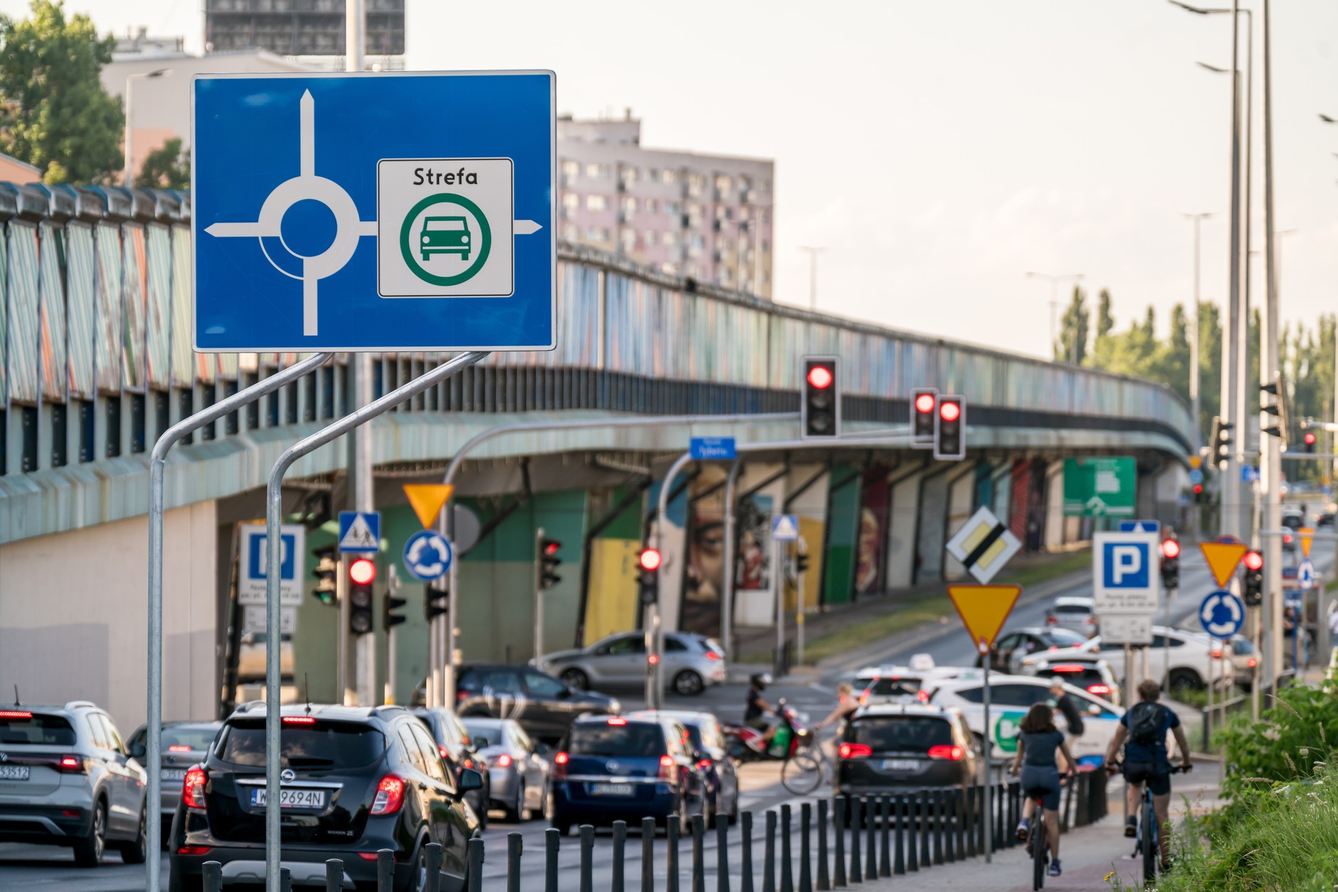 Znaki - strefa czystego transportu