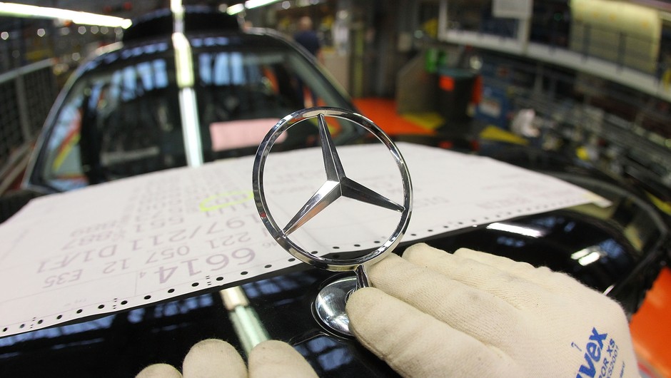 Mercedes Klasy S - fabryka