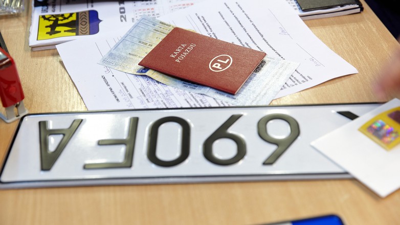 Rejestracja samochodu