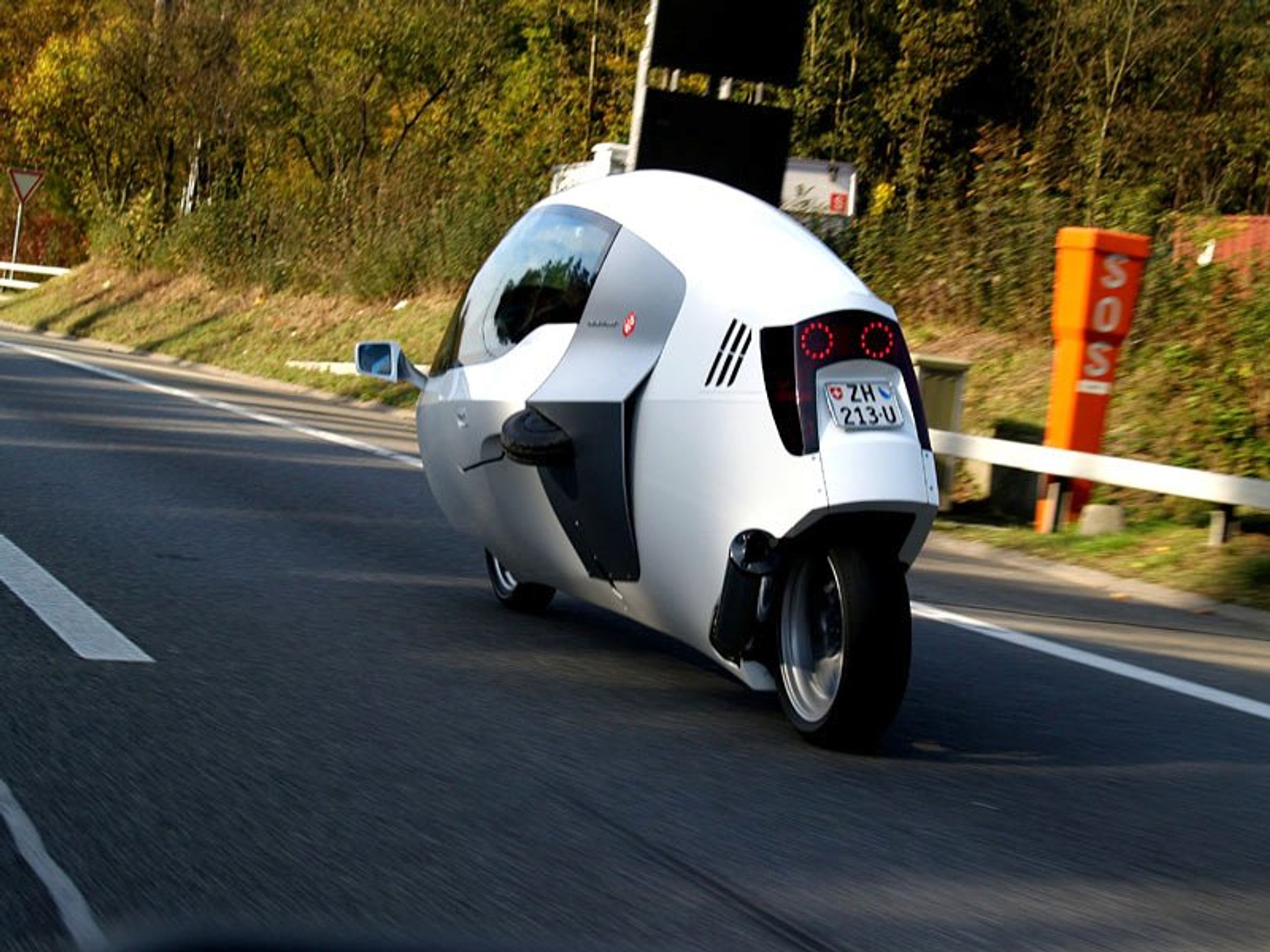 Peraves MonoTracer: cztery koła to za dużo