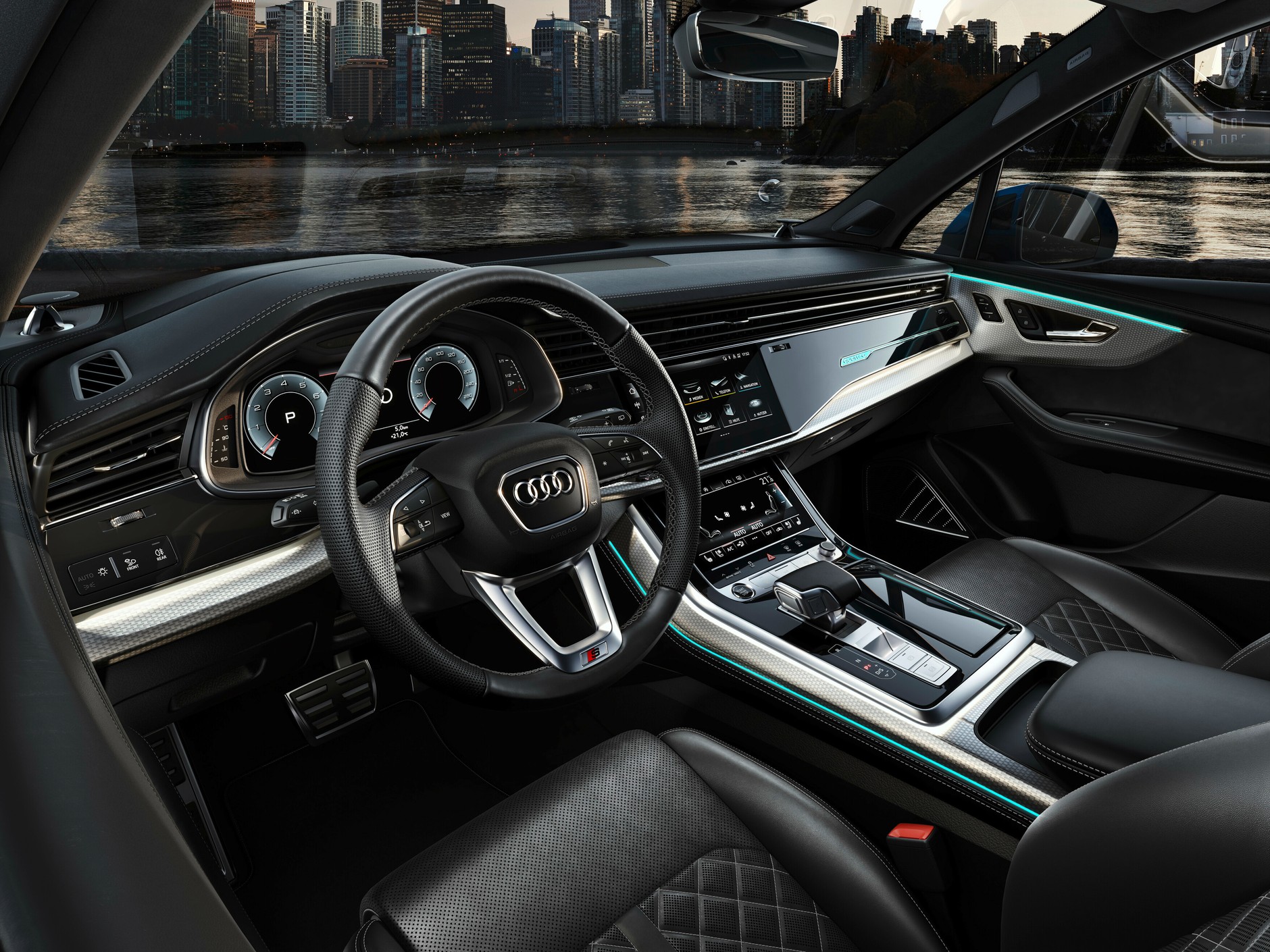 Styliści Audi tym razem nie ruszali kabiny