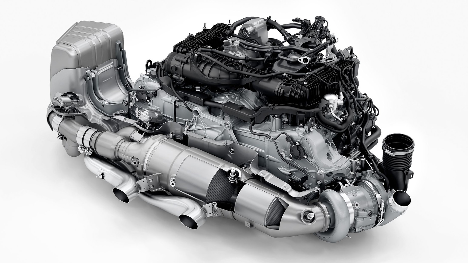 3,6-litrowy bokser Porsche opracowany dla układu T-Hybrid