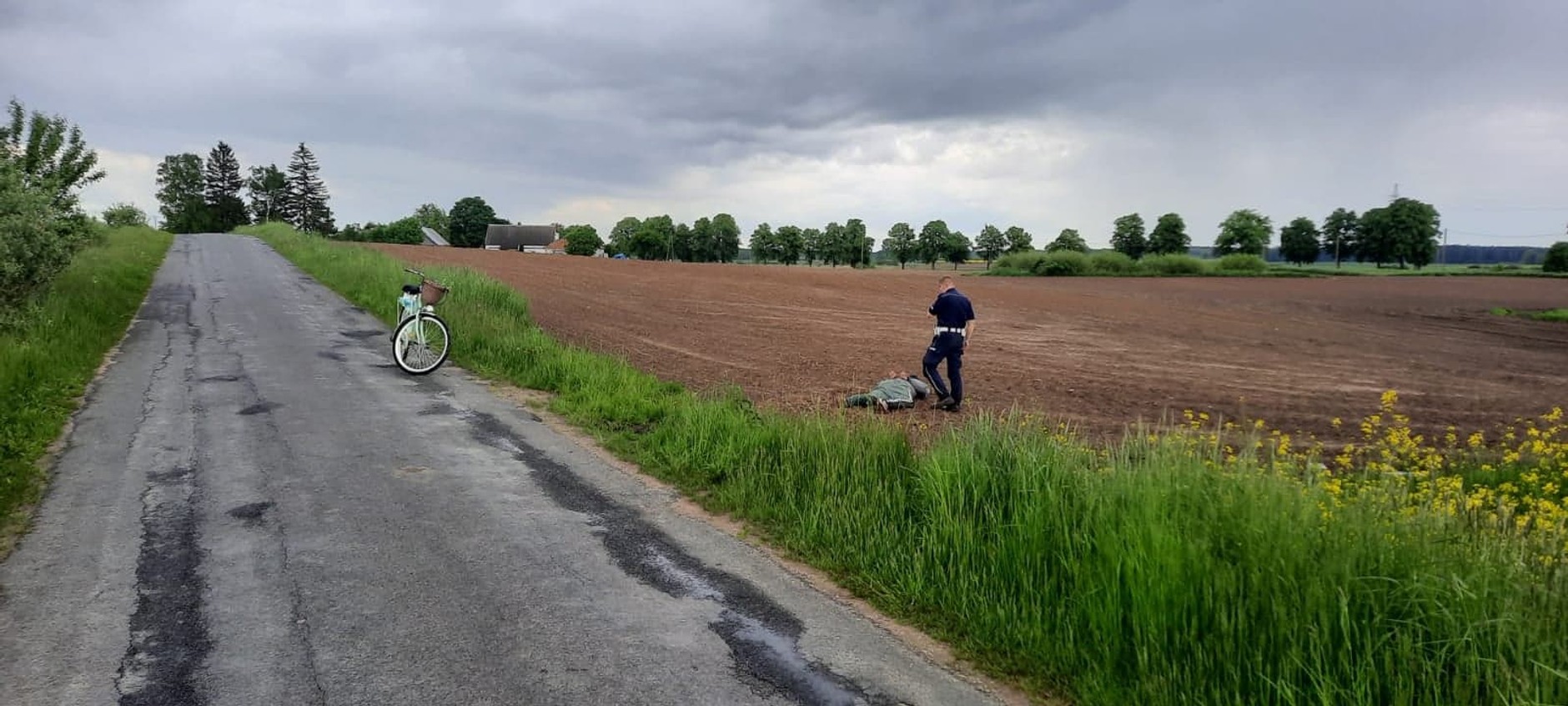 Pościg za pijanym motocyklistą
