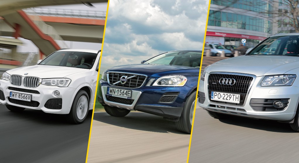BMW X3, Volvo XC60 czy Audi Q5? Którego używanego SUV-a kupić?