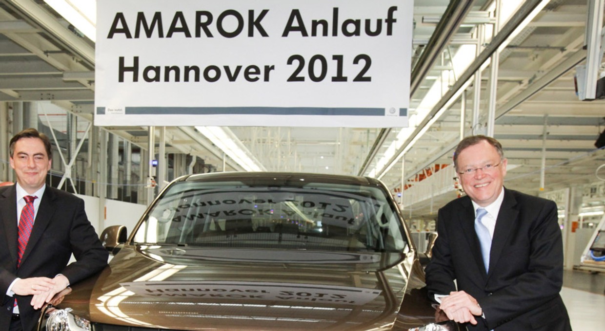 Volkswagen Amarok z Hanoweru