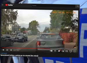 "Spowodował kolizję, a policja go nie ukarała". Kto tu ma rację? [WIDEO]