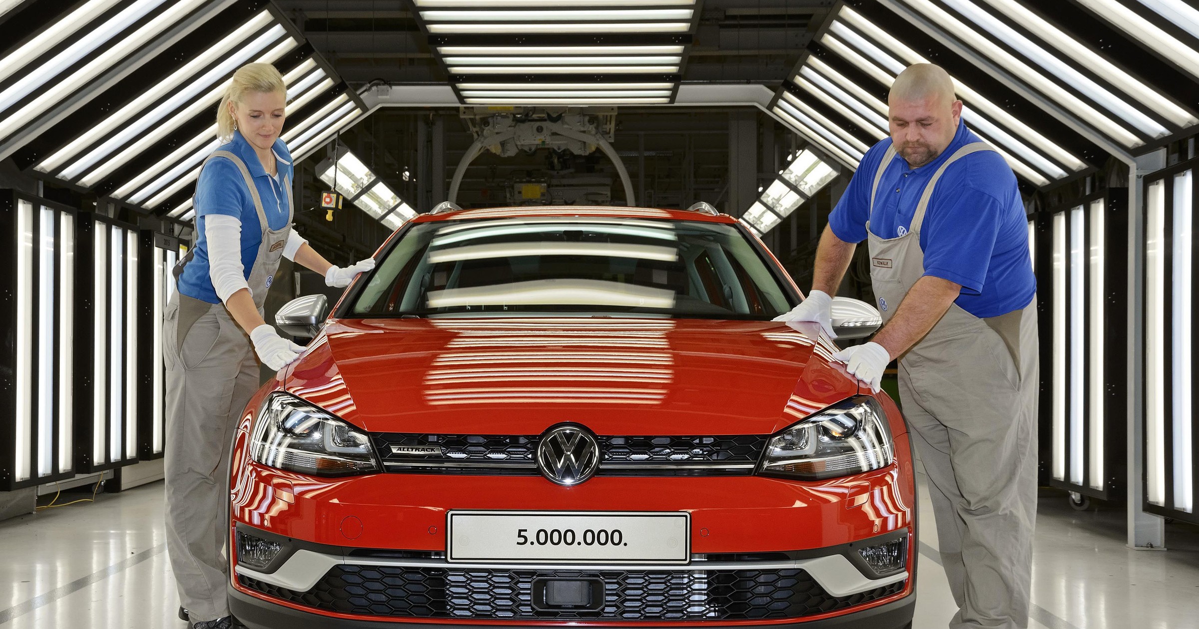 25 lat Volkswagena Golf z Zwickau