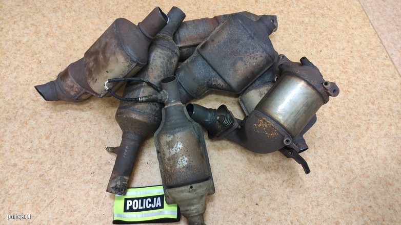 Skradzione katalizatory