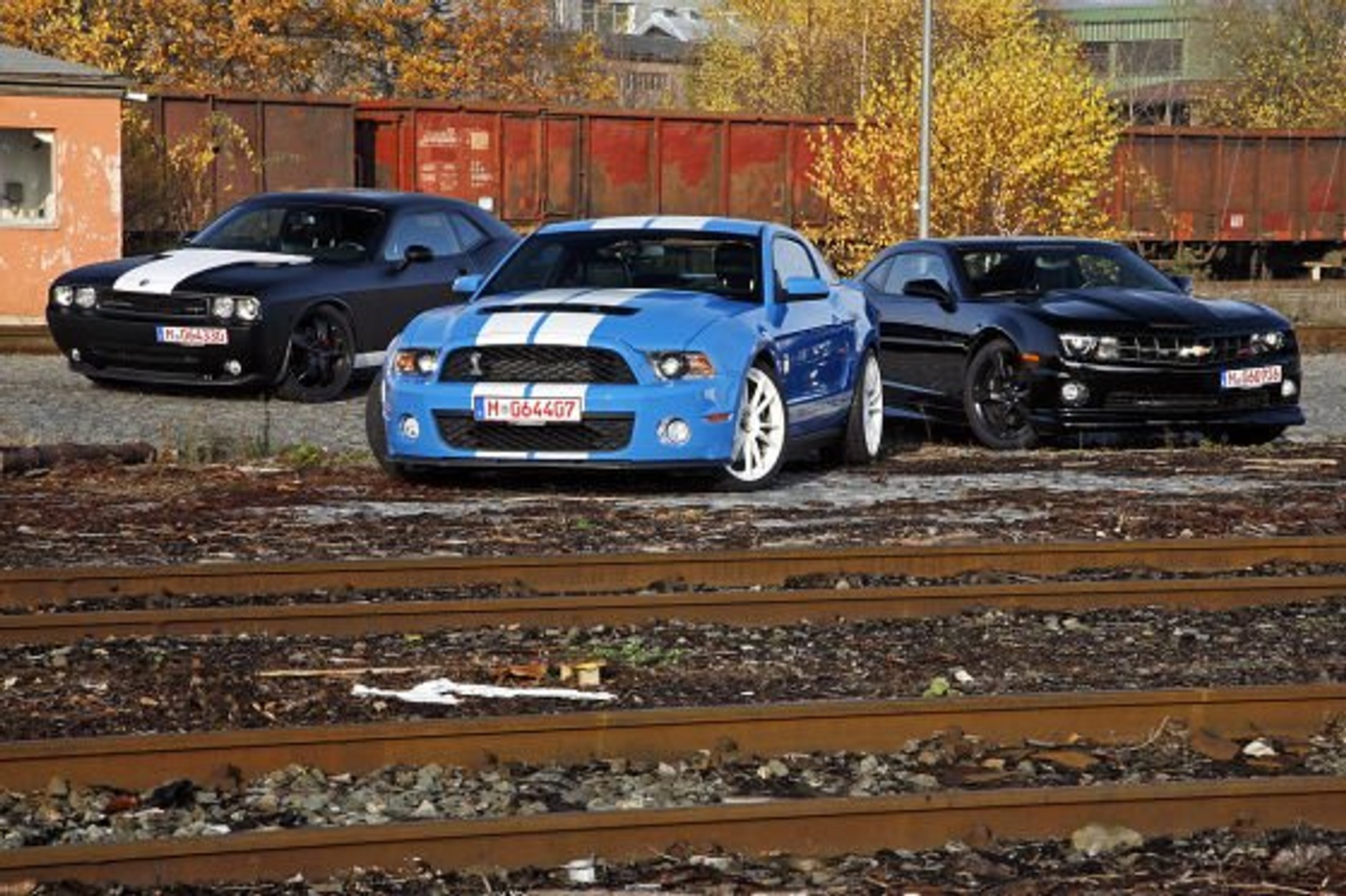 Camaro kontra Challenger i Mustang - V8 po tuningu wiele potrafi