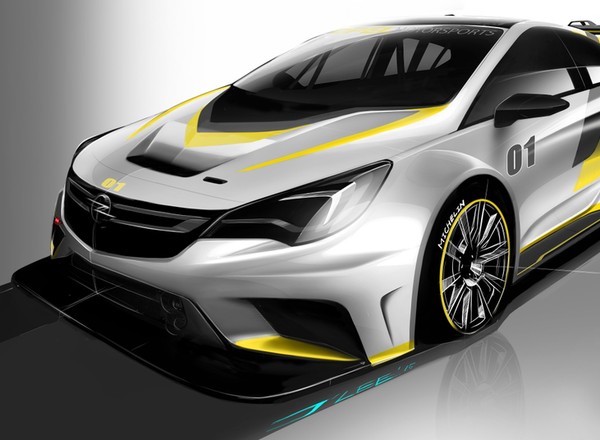 Opel Astra TCR z silnikiem o mocy 330 KM