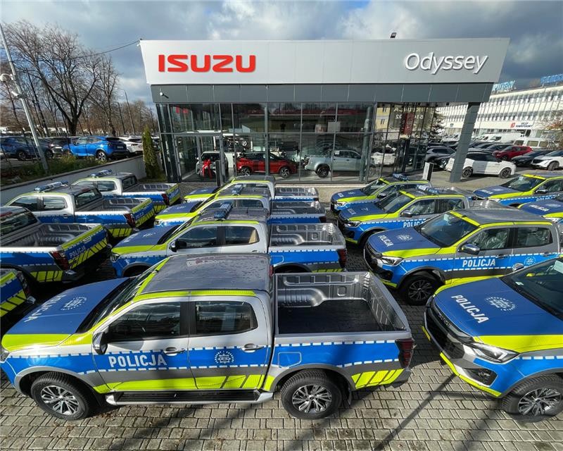 Isuzu D-Max dla Komendy Wojewódzkiej Policji w Lublinie
