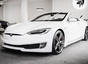 Tesla Model S w wersji cabrio stworzona przez Włochów – wygląda dobrze