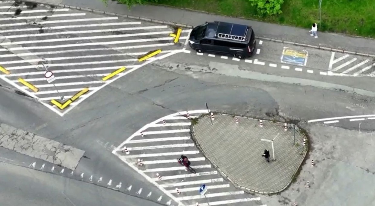 Rowerzyści nie wiedzieli, że obserwuje ich policja. Dostali mandaty [WIDEO]