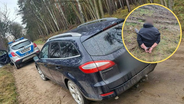 Nie chciał zatrzymać się do kontroli i zaczął uciekać. Wiózł 6-letnie dziecko