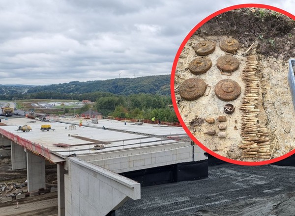 Wojenne odkrycia na budowie S19. W "dolinie śmierci" znaleziono ogromny arsenał