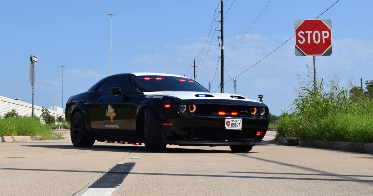 Dodge Challenger Hellcat SRT w służbie teksaskiej policji